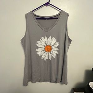 Sunflower Tank Top